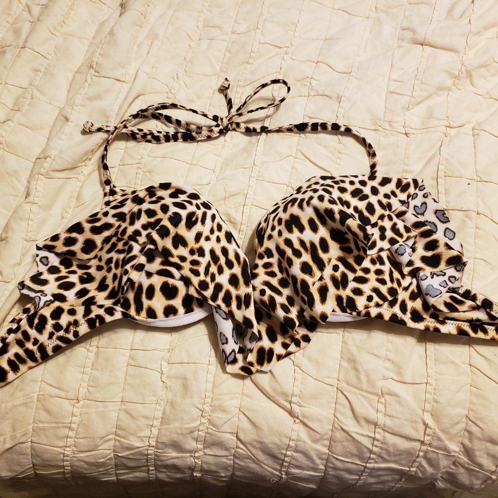 Victoria Secret PINK Leopard Bikini Top